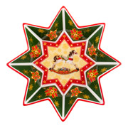 Салатник фарфоровий 26 см Christmas Collection Lefard 986-138