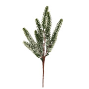 Ветка декоративная 19 см хвойная с ледяными кристаллами Yes! Fun 973963