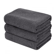 Рушник махровий SoundSleep Lenity темно-сірий