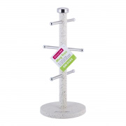 Стійка для чашок із нержавіючої сталі Kamille 15х34см 0183