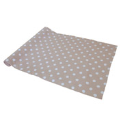 Доріжка для столу Прованс Горох бежева