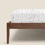 Простирадло на гумці Color Dots ранфорс Cosas