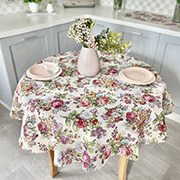 Скатертина гобеленова кругла LiMaSo EDEN1175