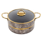 Каструля з кришкою 24 см 4 л Selection Cream Brioni 764-061