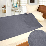 Простирадло махрове Ярослав темно-сіре