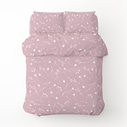 Постільна білизна Волошки бязь Home Line ліловий