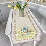 Доріжка великодня оксамитова NPOP01-45 LiMaSo