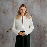 Жакет жіночий Шарм Art Knit молочний