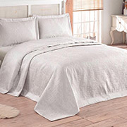 Покривало з наволочками Hanibaba Gardenia silver