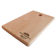 Дошка прямокутна 15х23 бук з отвором mz323184 MAZHURA