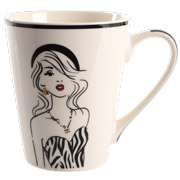 Чашка фарфоровая 300 мл Madam D Limited Edition B02-E0825D