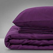 Простирадло MirSon сатин 3220 Oriana фіолетовий