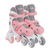 Роликові ковзани 2в1 30-33 до 60 кг 5+ Globber 783-210 пастельно-рожеві