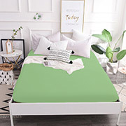 Простирадло на гумці 16-0237 Foliage Mikrosatin Premium MirSon