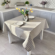 Скатертина жакардова LiMaSo FLUOR007