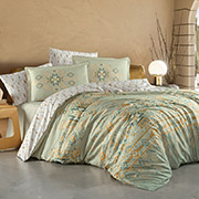 Постільна білизна Rian Aqua сатин-преміум La Romano