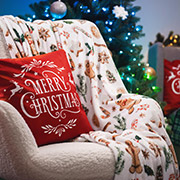 Плед фланелевий Імбирні пряники Flannel Ardesto