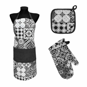 Набір кухонний фартух рукавиця прихватка Milan Прованс