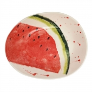 Тарілка супова 24х20см Фруктовий коктейль Villa Grazia WA1964-2FRW