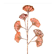 Декоративная веточка Гингко билоба 73см Lefard 66-144