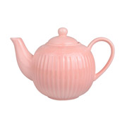 Чайник порцеляновий заварювальний 1л Сяючі переливи Lefard 722-119 рожевий