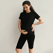 Велосипедки для вагітних Мамин Дім 637 Чорний