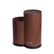 Підставка подвійна для ножів і кухонного приладдя 22см Kamille 7609A