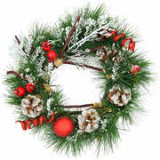 Венок 15 см Рождественская сказка Yes! Fun 904913