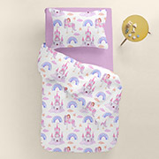 Підліткова постільна білизна Princess Land ранфорс Cosas простирадло на гумці