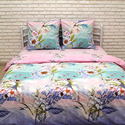 Постільна білизна 4035 Pink бязь-gold Nostra