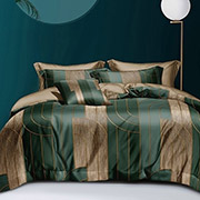 Постільна білизна Малахітовий стиль 300731 сатин Selena