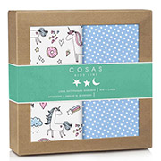 Набір пелюшок Unicorn Cs1 бязь Cosas 2 шт