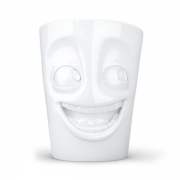 Чашка порцелянова 350 мл Laughing Сміхотерапія Tassen TASS18501/TS біла