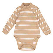 Боді-гольф Bembi БД27 шардон-інтерлок G02-бежевий-смужка