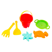 Набір для піску "Вежа 6 ел. зелений