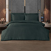 Постільна білизна Always Petrol сатин-страйп Altinbasak 