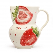 Глечик керамічний 30см Фруктовий коктейль Villa Grazia ST1579-2FRS