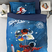 Підліткова постільна білизна Cosmo ранфорс 3D First choice