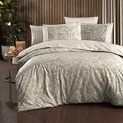 Постільна білизна Dema Beige сатин-преміум La Romano