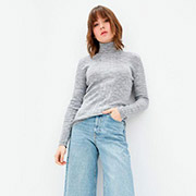 Гольф жіночий Pretty Art Knit сірий