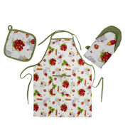 Набір кухонний фартух рукавиця прихватка Radish Прованс