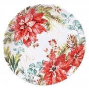 Блюдо кругле 33 см Різдвяна казка Certified International 28369-CI