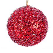 Ялинкова прикраса Куля 12см Lefard 66-067