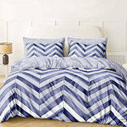 Комплект постільної білизни SoundSleep Ratlin бязь синьо-блакитний