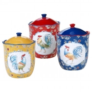 Набір ємностей для зберігання 3 предмета Ранок в селі Certified International 28069