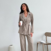 Піджак Юджина бавовна-льон Art Knit корда