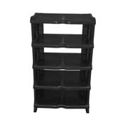 Поличка для взуття Proff Преміум чорна 31.5х49х84.5 см PF2601814