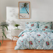 Постільна білизна Flavor ранфорс Iris Home бірюзовий