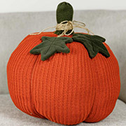 Декоративний виріб Гарбуз Mini помаранчевий Прованс діаметр 9 см