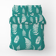 Постільна білизна Папороть бязь Home Line зелений